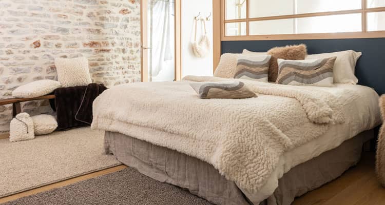 Linge de lit qualité premium