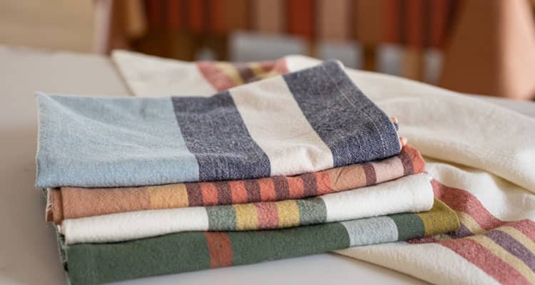 Linge de cuisine lin et coton