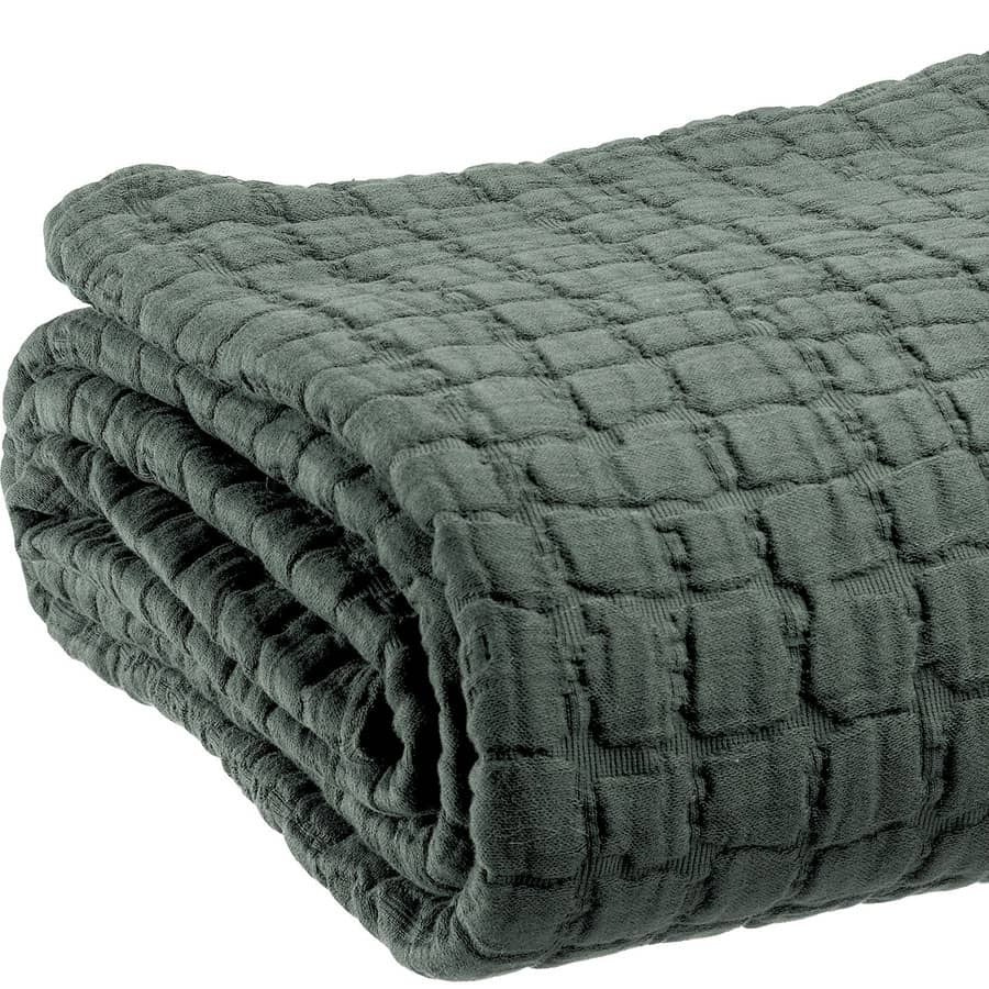 Acheter Couvre-lit en coton imperméable, doux et respectueux de la peau,  couvre-lit complet, antidérapant, avec drap-housse à bande élastique