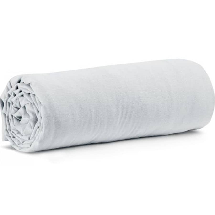 drap-housse coton 180x200 blanc - HEMA