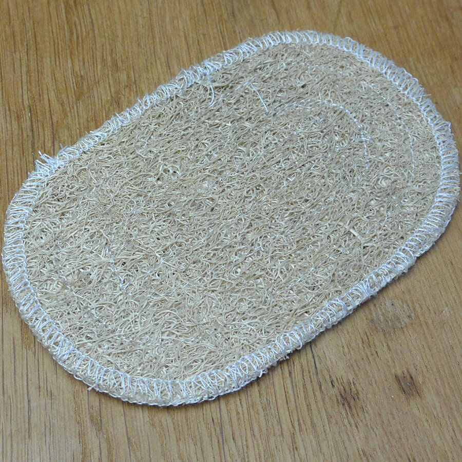 Lot De 6 Porte-savons En Luffa Naturel - Éponge écologique, Antidérapante, Pour Douche, Bain, Cuisine