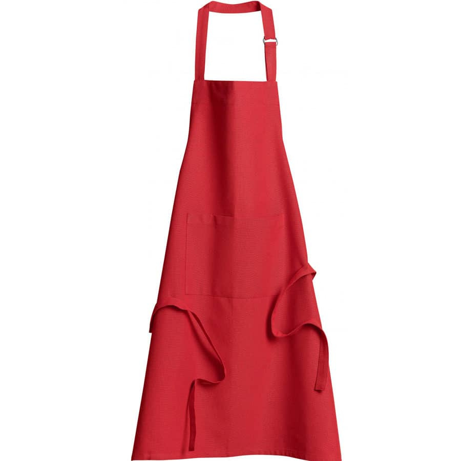 tablier-coton-recycle-rouge