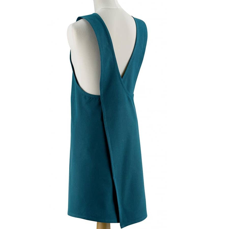 tablier-japonais-coton-recycle-paon-dos