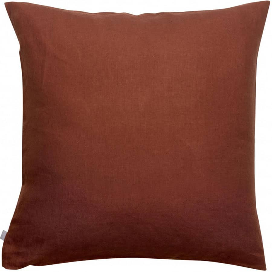 taie-oreiller-lin-carree-caramel