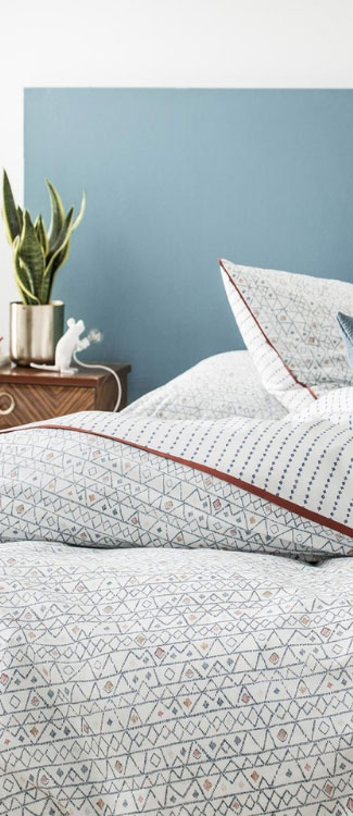 housse couette percale