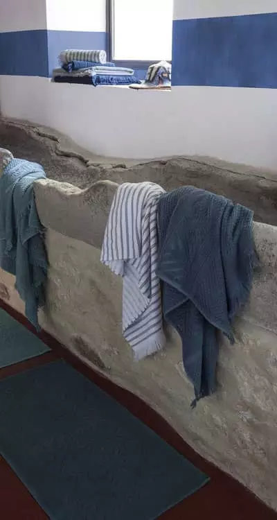 serviette de toilette ambiance